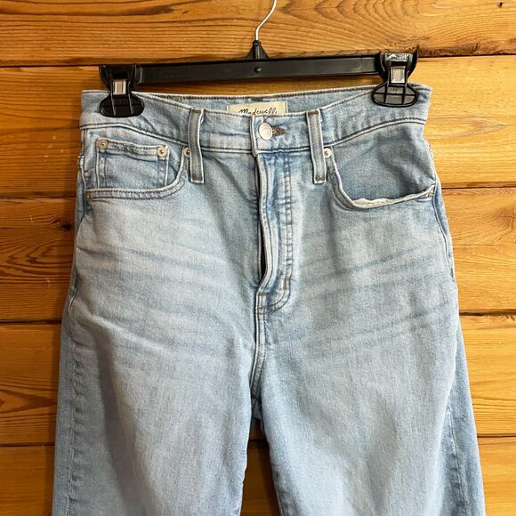 Madewell Perfect Vintage Straight Jean Light Wash Size 25 - Picture 4 of 7